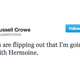 Illustration for article titled Russell Crowe, Sorting Hat, Denies His Sons the House of Gryffindor